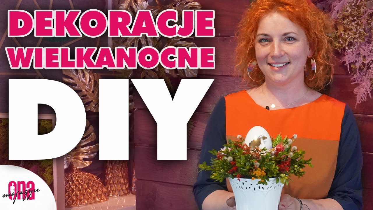 DEKORACJE WIELKANOCNE DIY 🐥 Pomysł na wielkanocne dekoracje do zrobienia w DOMU | ZRÓB TO SAM |🐰