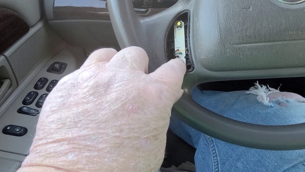 Cruise Control button problem fix for '03 Grand Marquis
