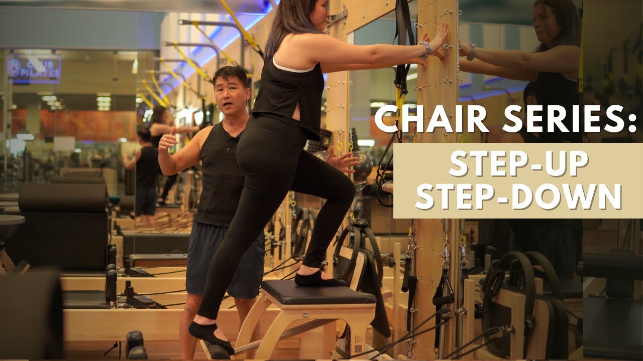 Step-Up Step-Down on the Chair | Pilates Master Teacher