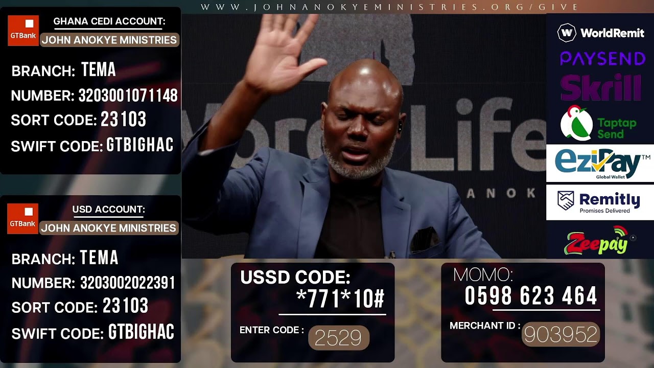 WORD OF LIFE LIVE BROADCAST WITH APOSTLE CHRIS GBEDEMAH