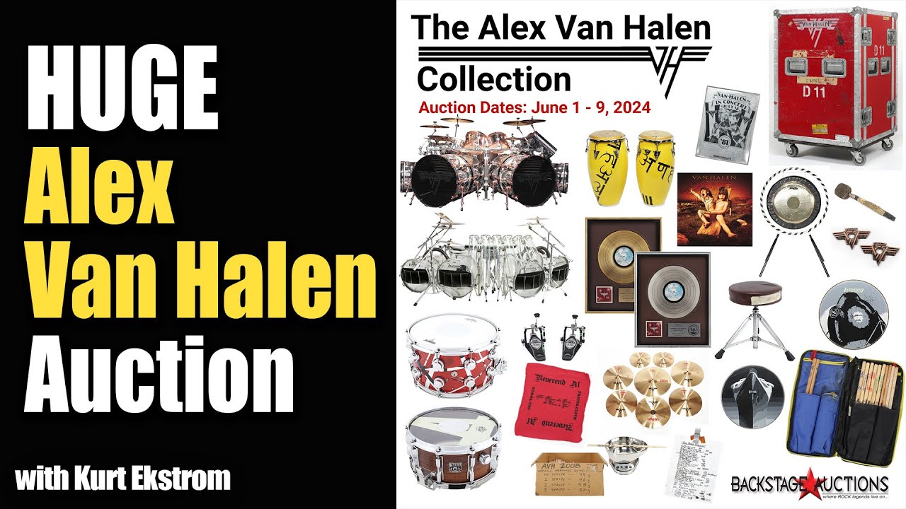 The HUGE Alex Van Halen Auction with Kurt Ekstrom - EP 240