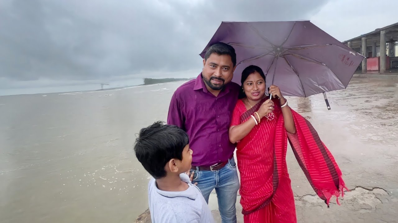 বর্ষাকালে ঝড় বৃষ্টি মাথায় নিয়ে পুরো দিঘা ঘুরে বেড়ালাম,দারুন মজা করলাম||digha tour||popi kitchen vlog