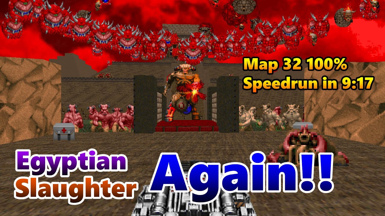 [World Record] Speed of Doom MAP 32 "The Pyramid of Death" 100% (UV-Max) Speedrun in 