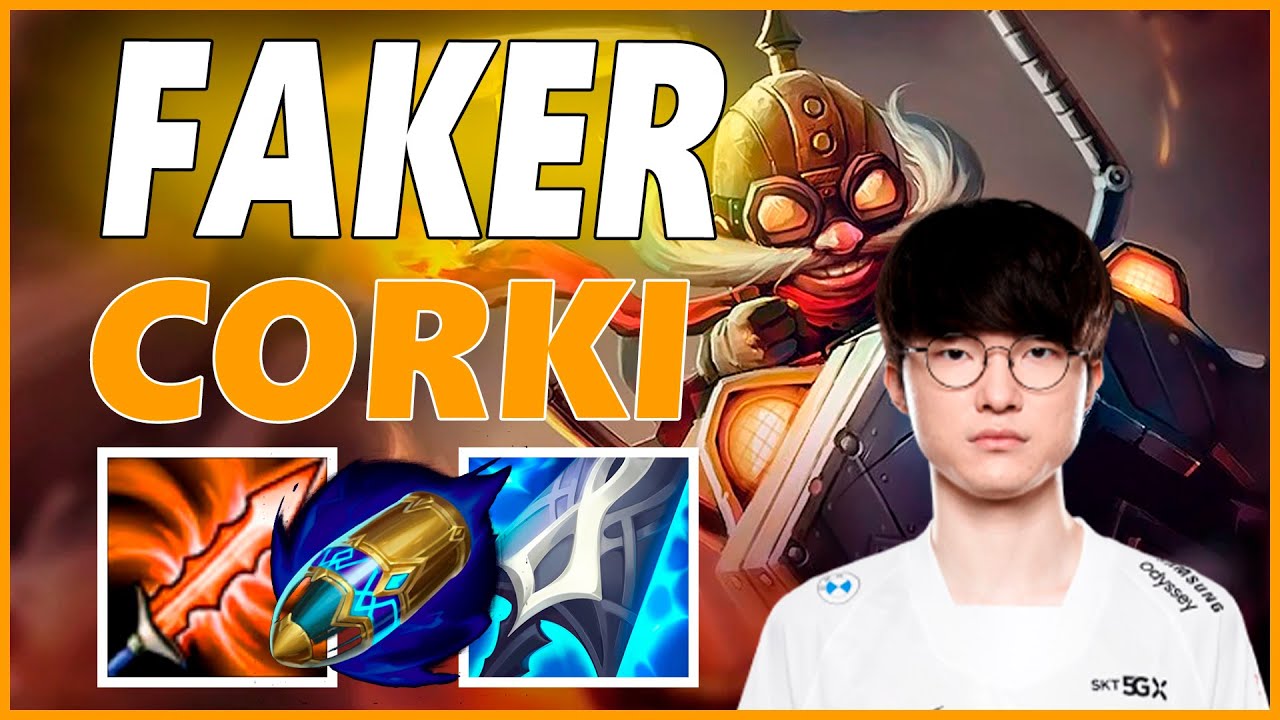 ⚡FAKER CORKI MID GAMEPLAY⚡SEASON 12 LEAGUE OF LEGENDS