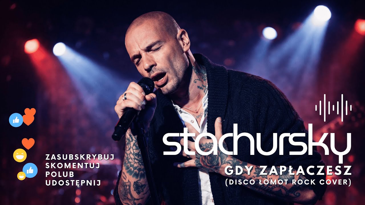 🔥 Stachursky - Gdy Zapłaczesz  (ale to ROCK cover)🤘DISCO ŁOMOT