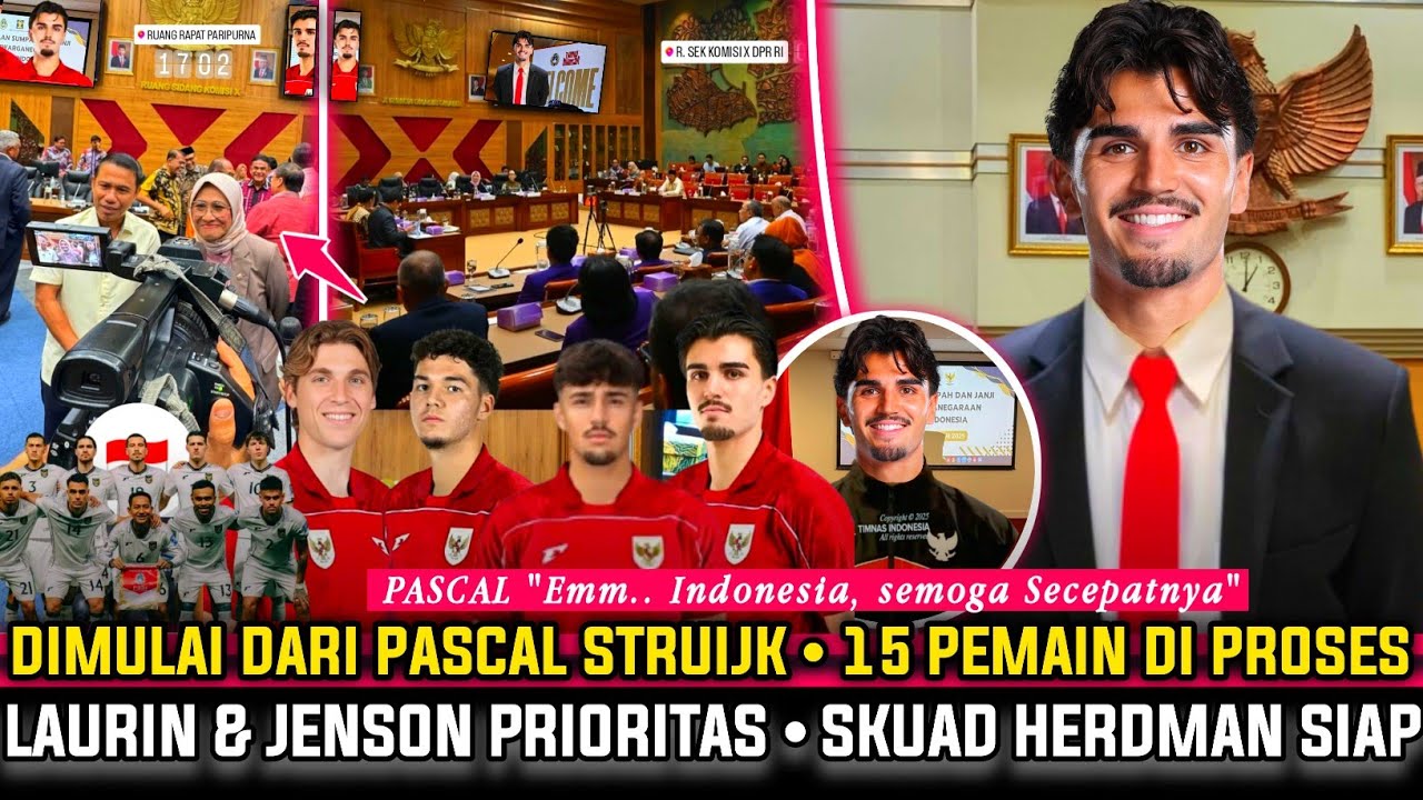 🔴DATANG DEMI BELA TIMNAS! RESMI Inilah Daftar 15 Pemain Baru Herdman Jelang Debut~Struijk Tak Sabar