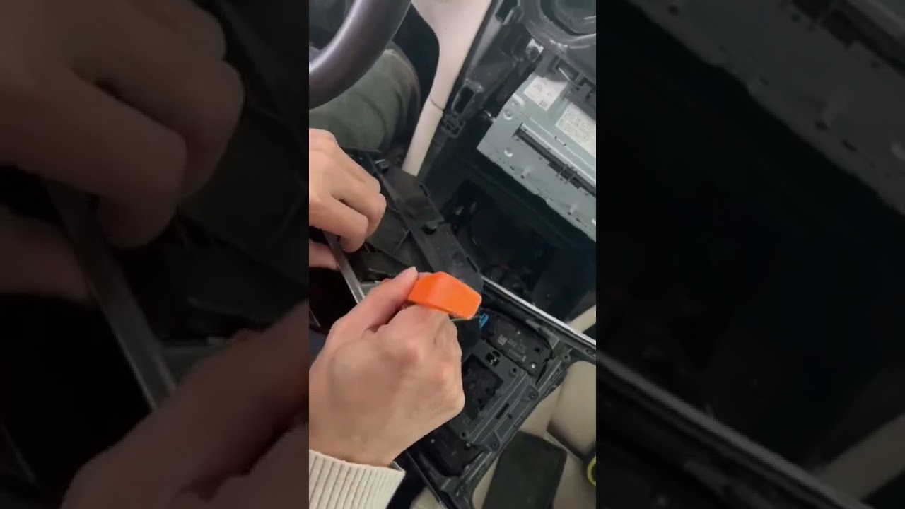 Installation video for BENZ C GLC Class W205 W253 Drink Cup Holder Trim Strip Outer Frame