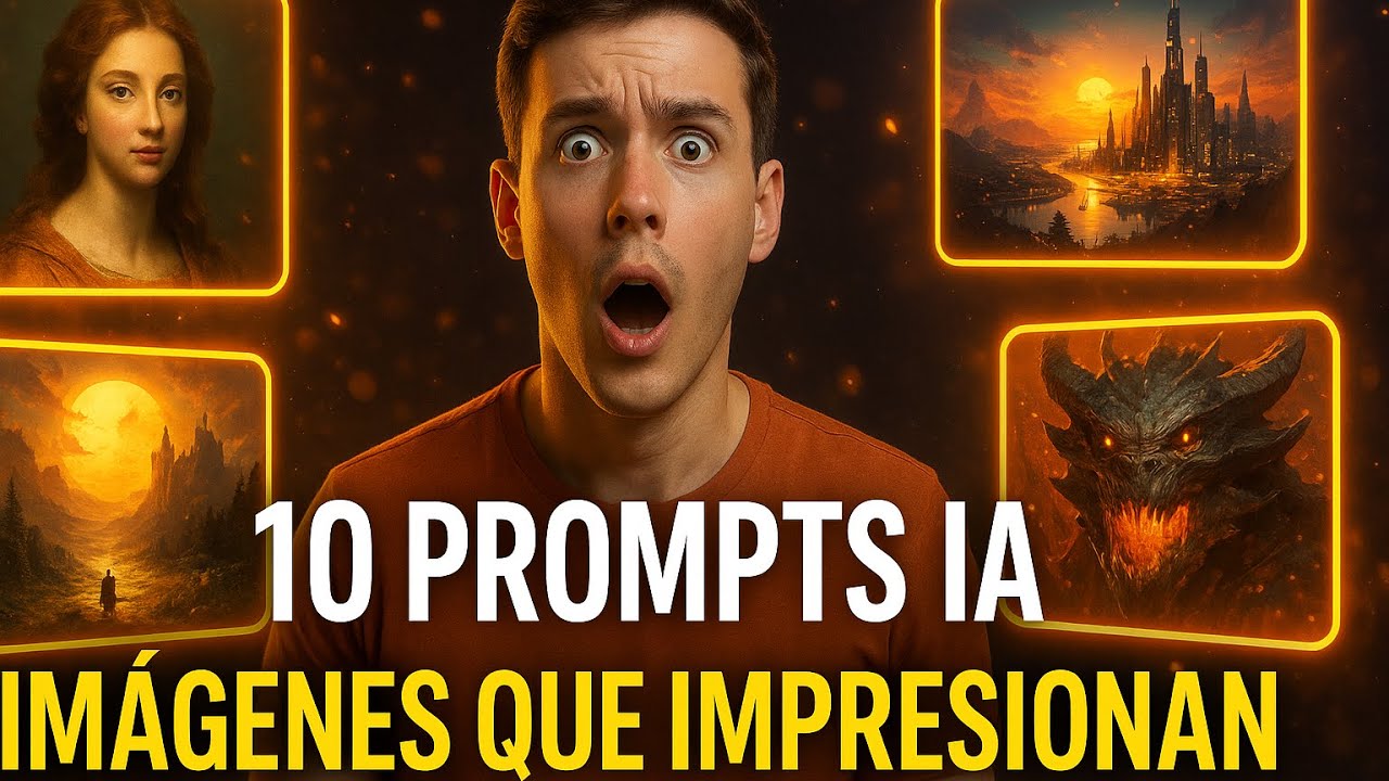 🎨 LOS 10 MEJORES PROMPTS para CREAR IMÁGENES con IA 🖼️ que Sorprenden a Cualquiera