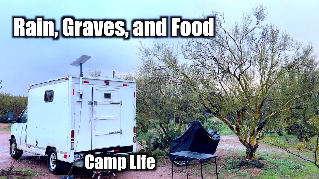 Rain, Graves, and Food-Camp Life