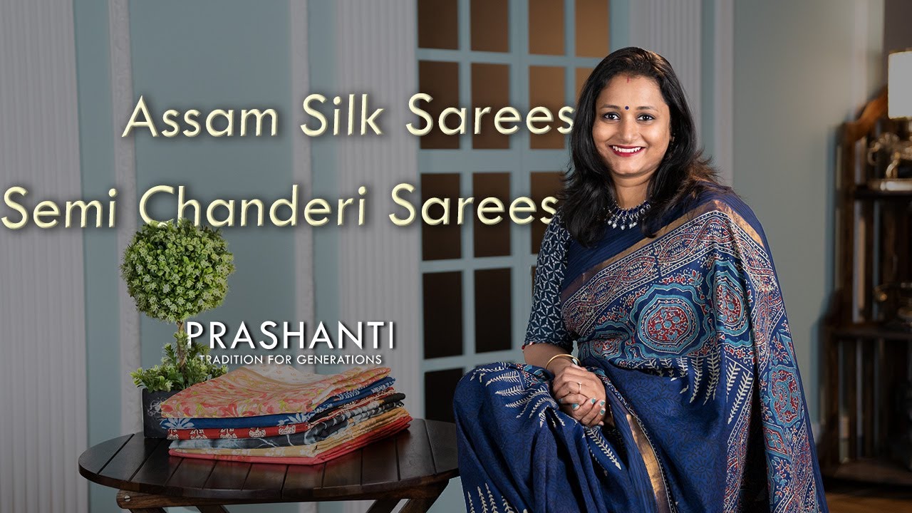 Assam Silk Sarees, Semi Chanderi Sarees, Cotton Dress Materials & Antique Bangles