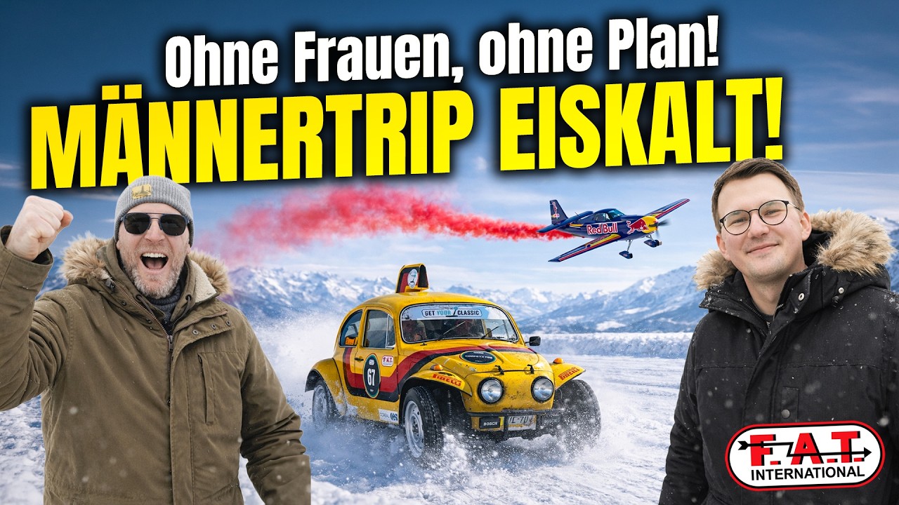 Die VERNUNFT bleibt DAHEIM! Zwei Typen OHNE Plan im Eis! Luxus trifft Leichtsinn? Ein ABSURDES Event
