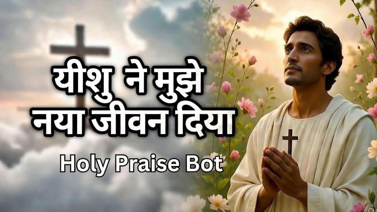 यीशु ने मुझे नया जीवन दिया 🙏✝️ | हार्ट टचिंग हिंदी यीशु भजन New Jesus Worship Song Holy Praise Bot