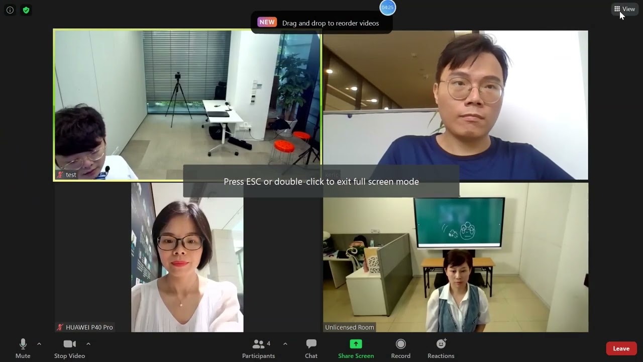 IdeaHub Meeting AI Feature with Zoom Teams WebEx