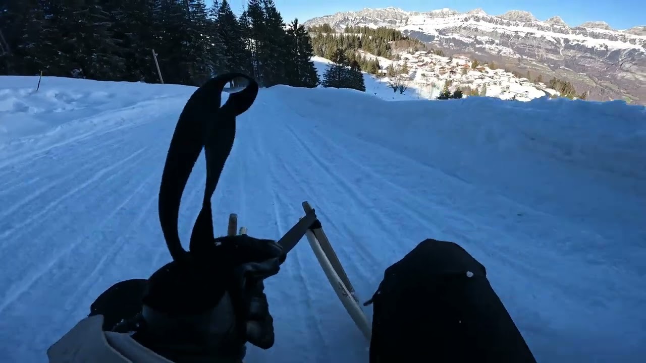 Flumserberg- Schlitten