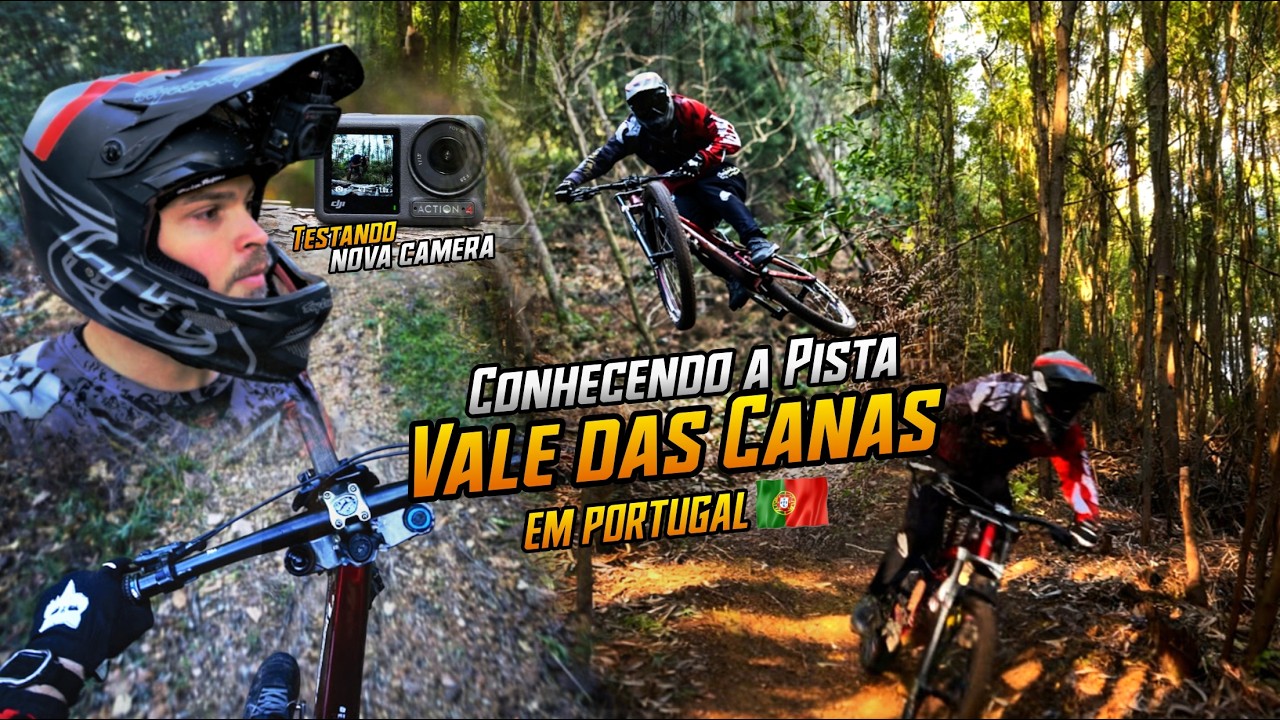 Vale das Canas Portugal l Camera Nova Action Osmo 4 #mountainbike #portugal