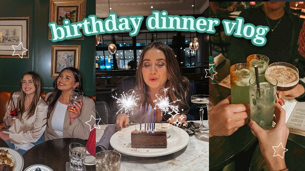 bday dinner with friends, treat myself day, + party prep! | ep. 6