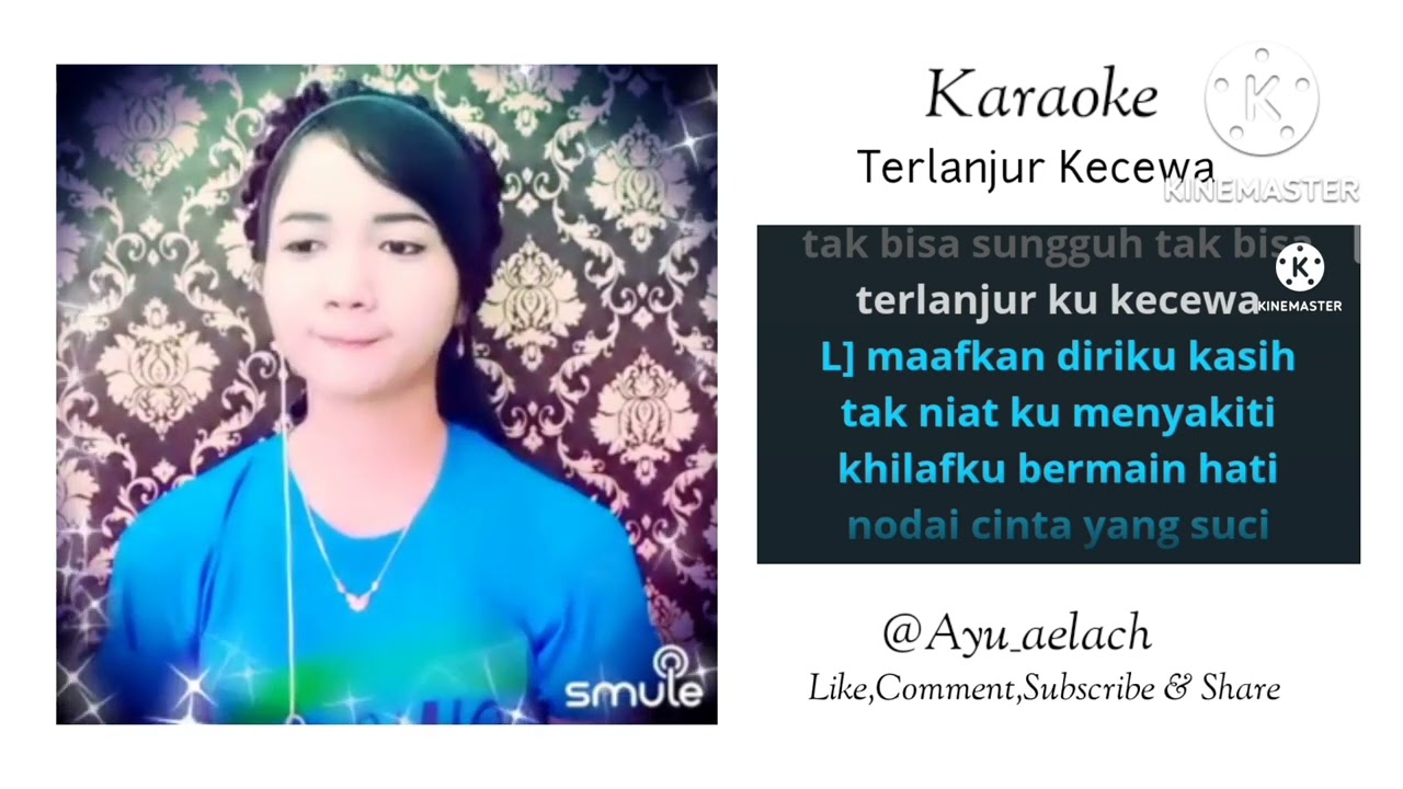 Terlanjur Kecewa-Karaoke (Aprilian ft Fanny Zee) cover Smule by Ayu_aelach