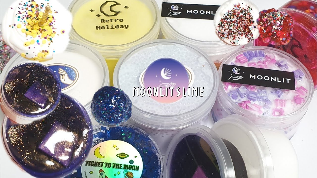 겨울느낌 낭낭한 윈터에디션! 달빛슬라임 후기 💜🖤🌌🦄 | 슬라임 | slime | 슬라임후기 | 슬라임리뷰 | realsound | 인스타슬라임 | satisfying