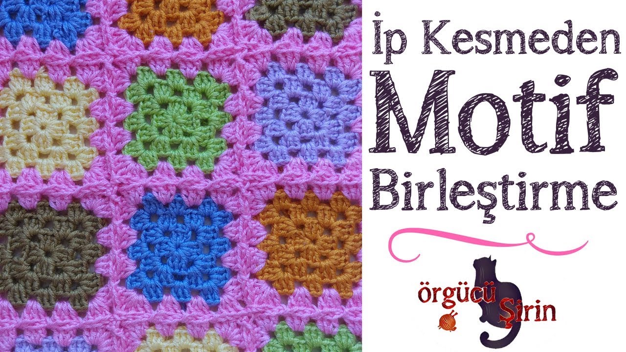 İp Kesmeden Motif Birleştirme /Motif Birleştirme Teknikleri