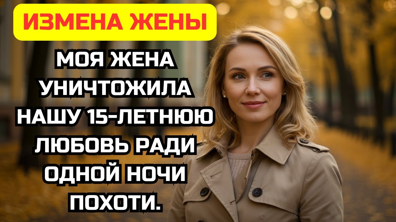 Жена разрушила всё ради одной ночи удовольствия с новым коллегой! 15 лет брака — коту под хвост.