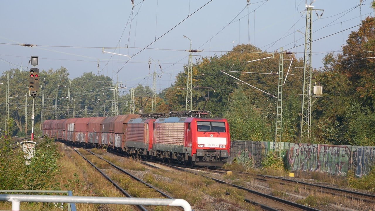 Eisenbahnverkehr in Viersen Mit Br 1428 189 429 193 1440 406 212 275 186