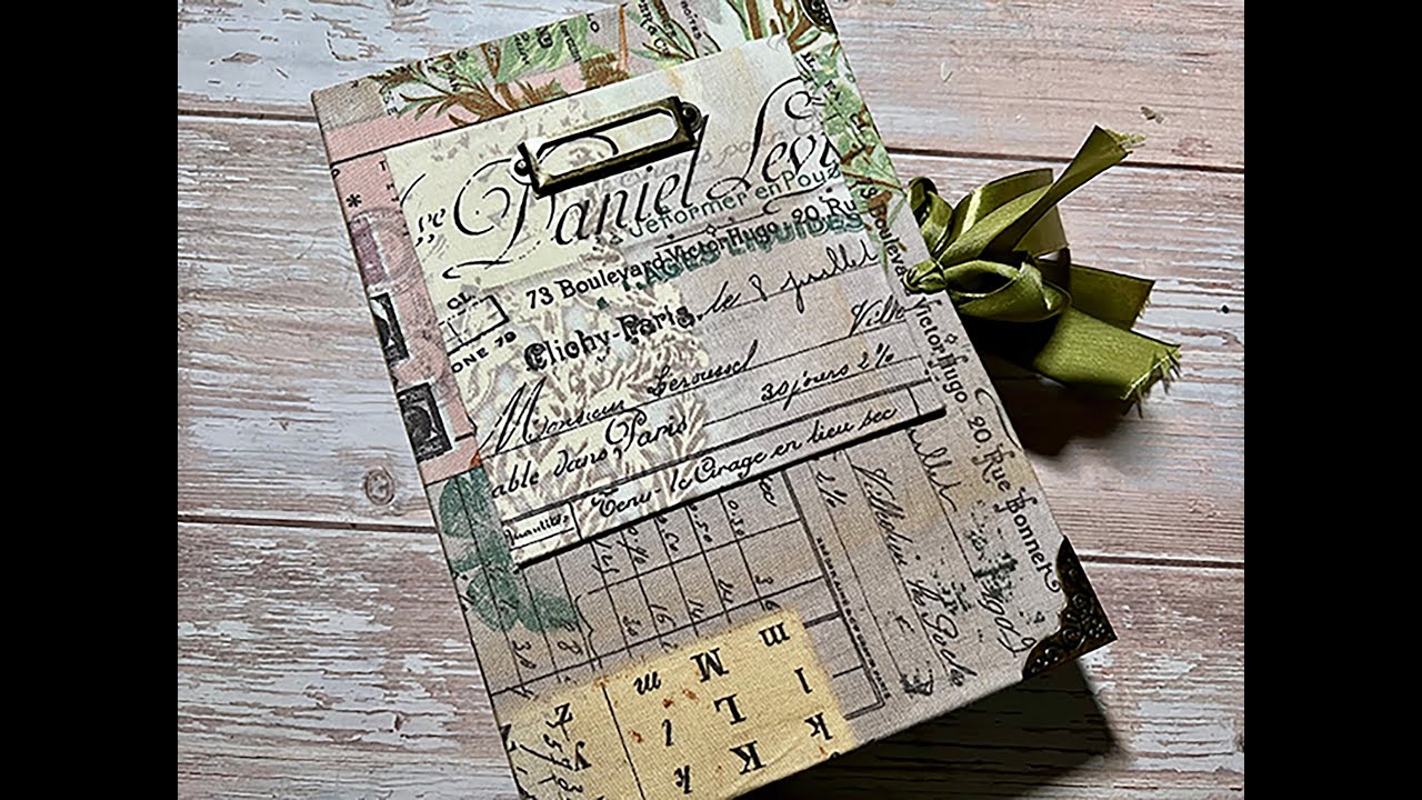 Tim Holtz Journal Flipthrough