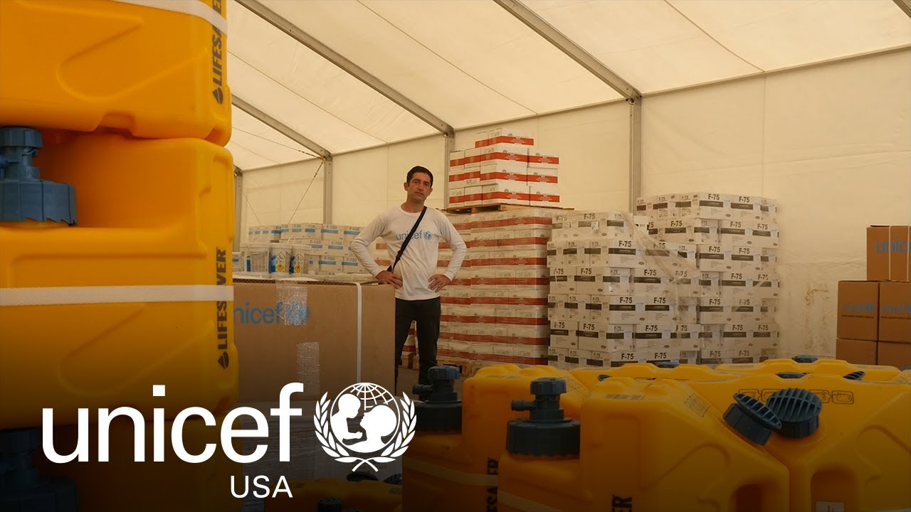 UNICEF and Luca Baldi Won’t Stop Until Emergency Relief Reaches Every Child