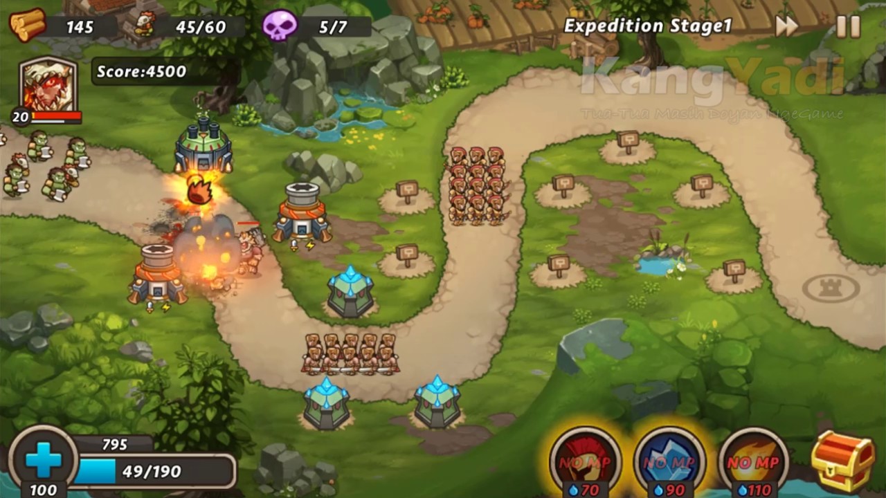 [Android Game Guide] How To Pass Castle Defense 2 Expedition at First Battle #2