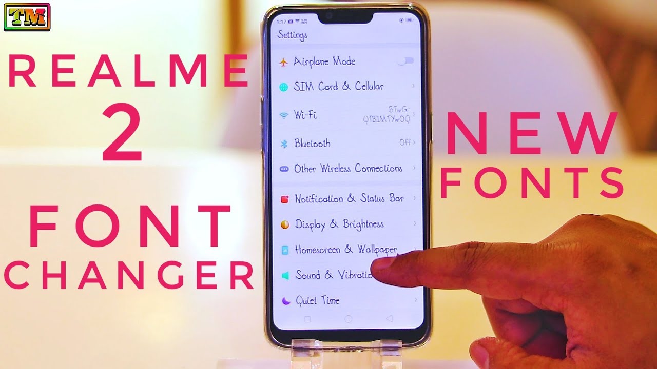 Realme 2 Font Changer | Change Fonts in Realme 2