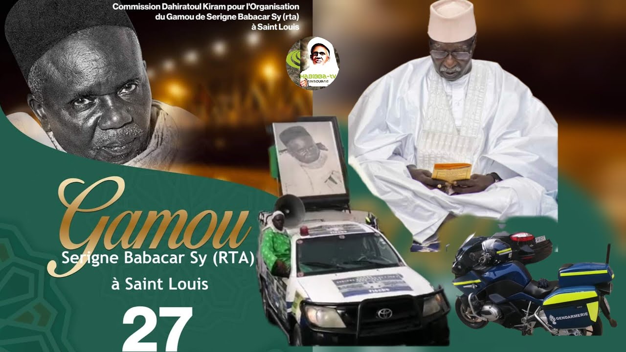 DIRECT  DEPART EXCEPTIONNEL CONVOI GAMOU NDAR  SERIGNE BABACAR SY 2023