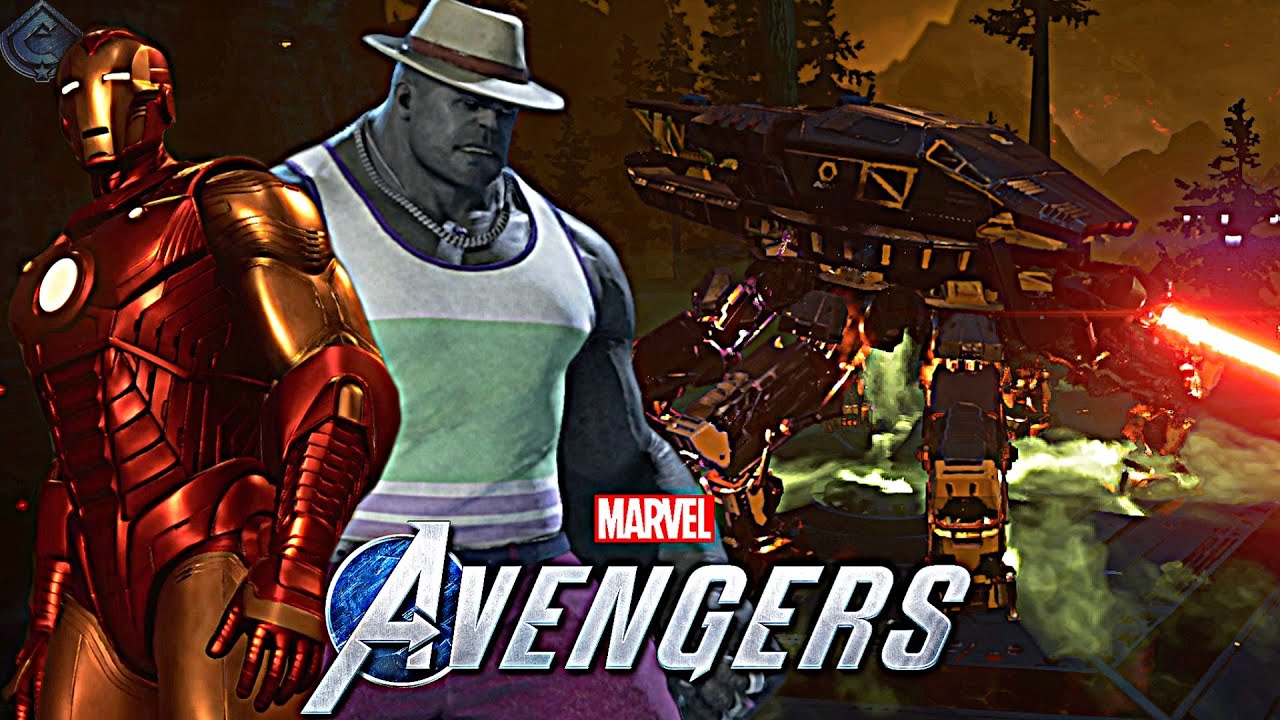 Marvel's Avengers Game - Crazy Online Co-op Boss Battle! [Beta Let's Play Part 4]
