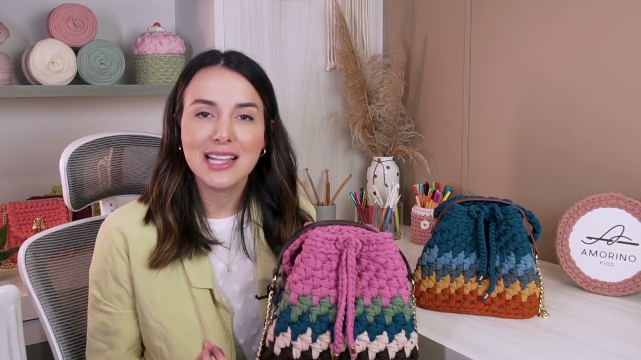 Bolsa Aurora - Versão Destra - Crochê