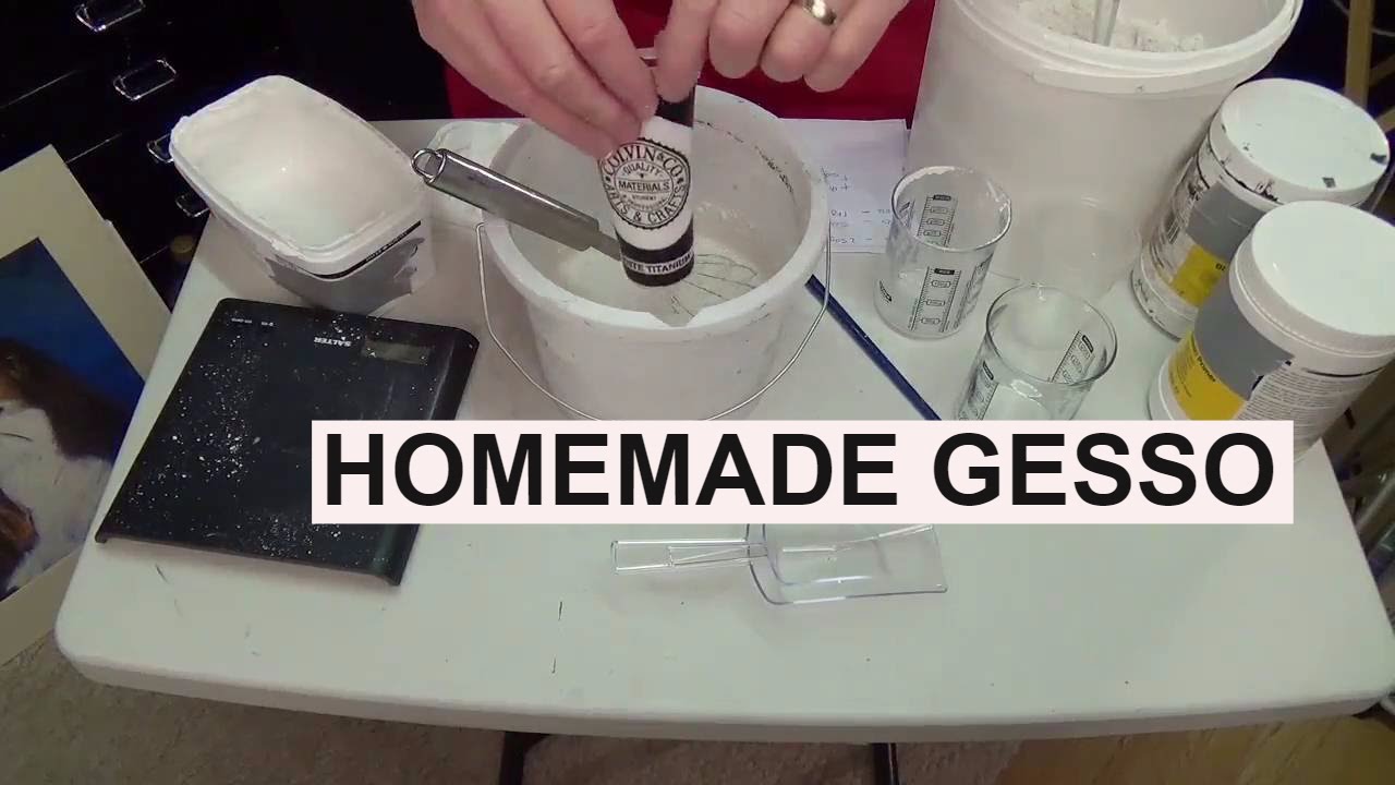 Сэкономить деньги, ДОМОДЕЛЬНЫЙ GESSO, Акриловая картина для начинающих,