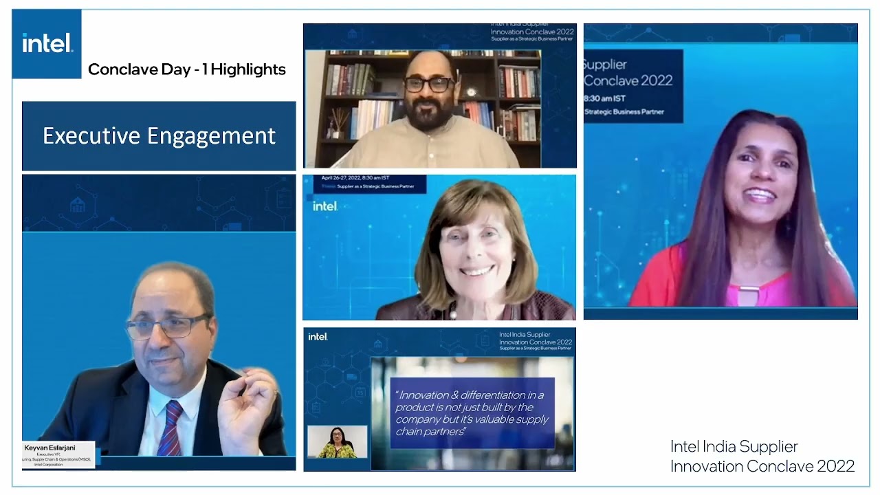 Intel India Supplier Innovation Conclave 2022: Executive Engagement &ndash; Day 2
