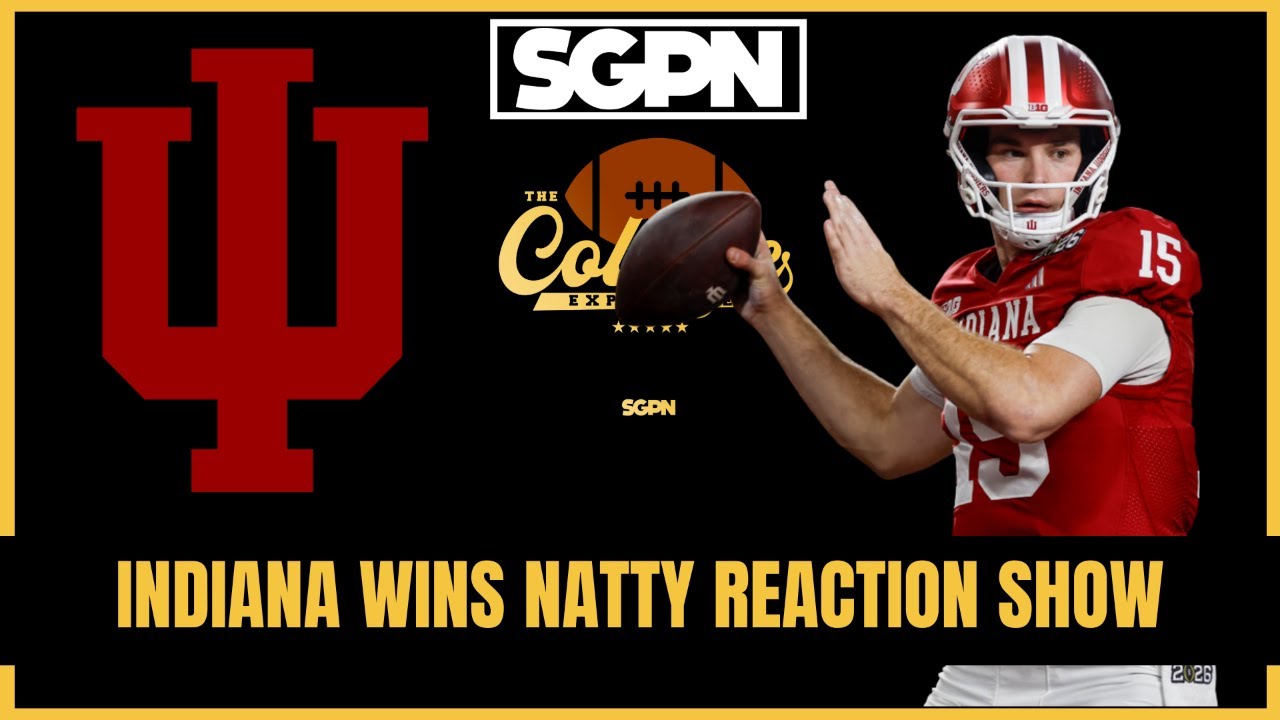 Indiana Hoosiers Win National Championship Reaction Show | The College Football Experience