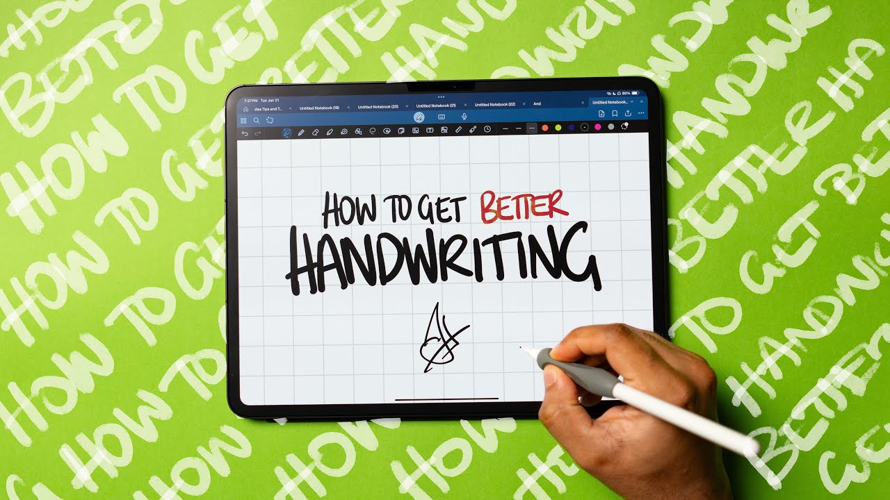 How to get BETTER Handwriting on iPad | Goodnotes & Apple Pencil Tips