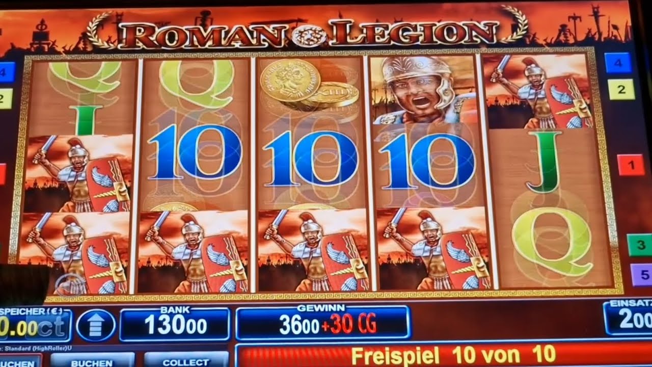 Roman Legion💣 2 Euro Fach Freispiele 💥Bally Wulff Spielautomaten Casino