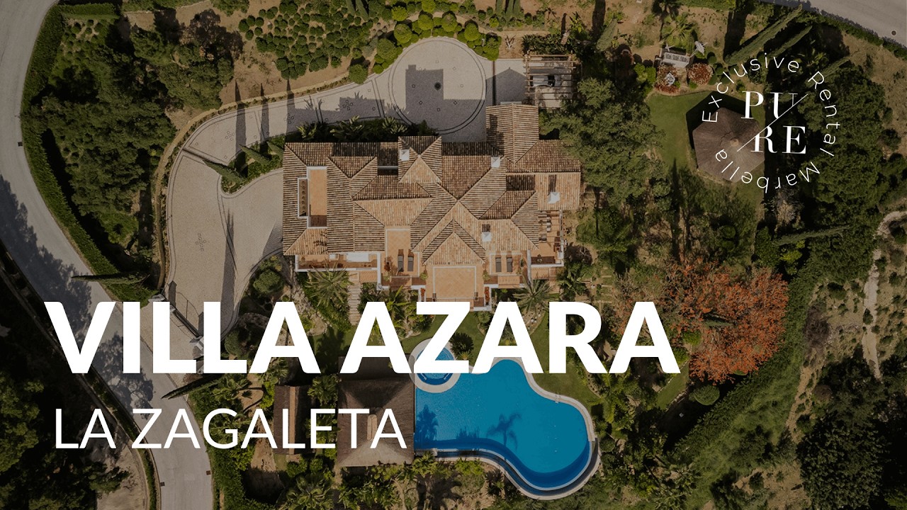 Villa Azara Walkthrough – Largest Pool in La Zagaleta - Marbella (Spain)