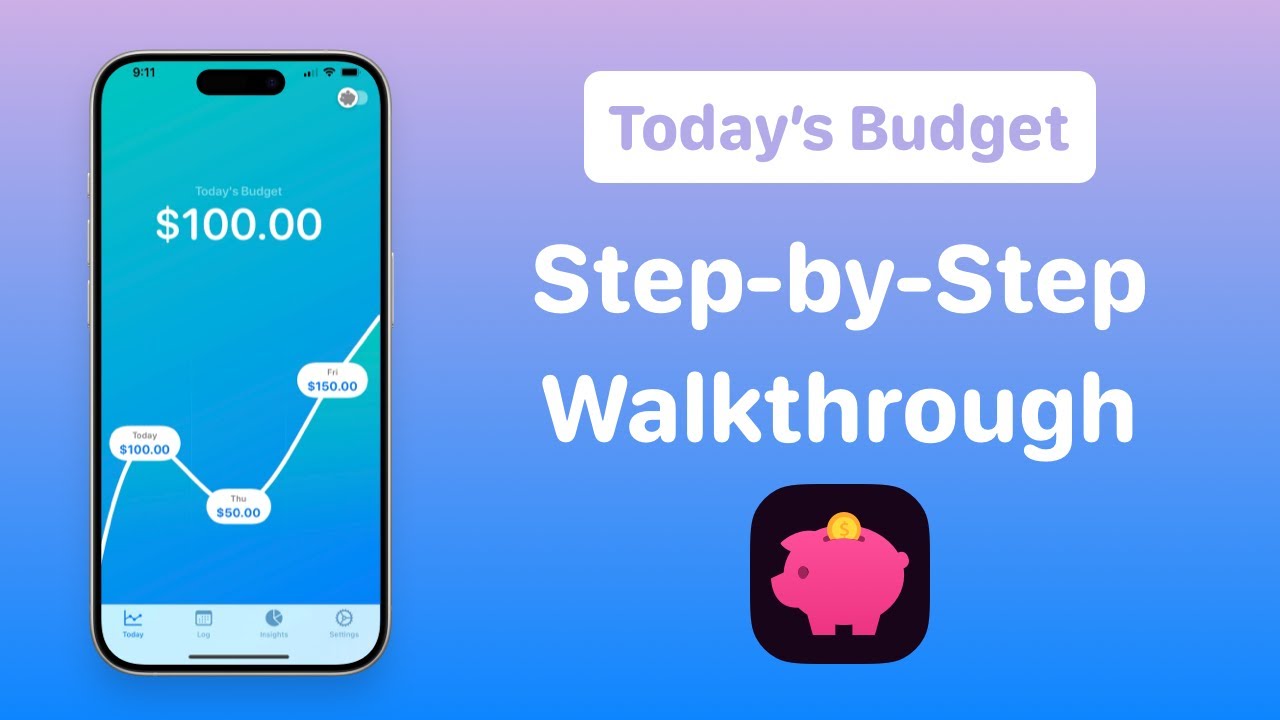 [Today&rsquo;s Budget] Walkthrough for Setup and Everyday Use