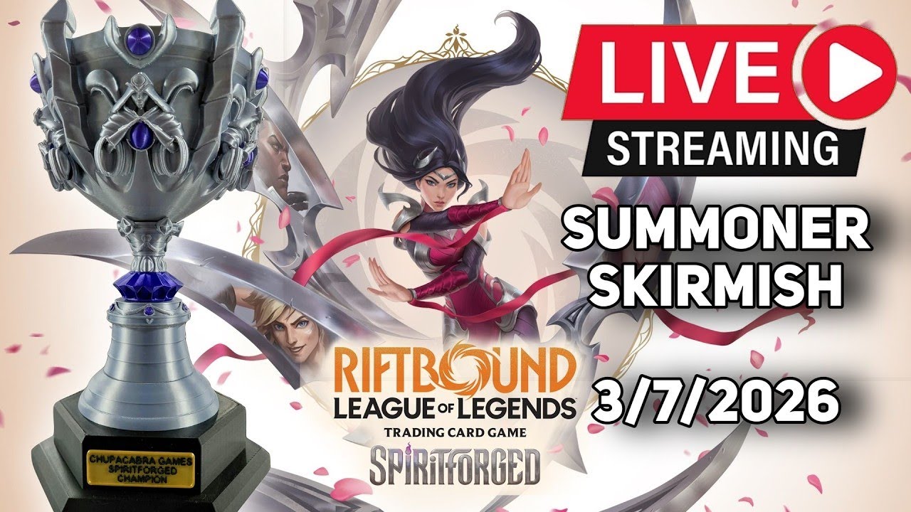 Riftbound Spiritforged Summoner Skirmish LIVE STREAM