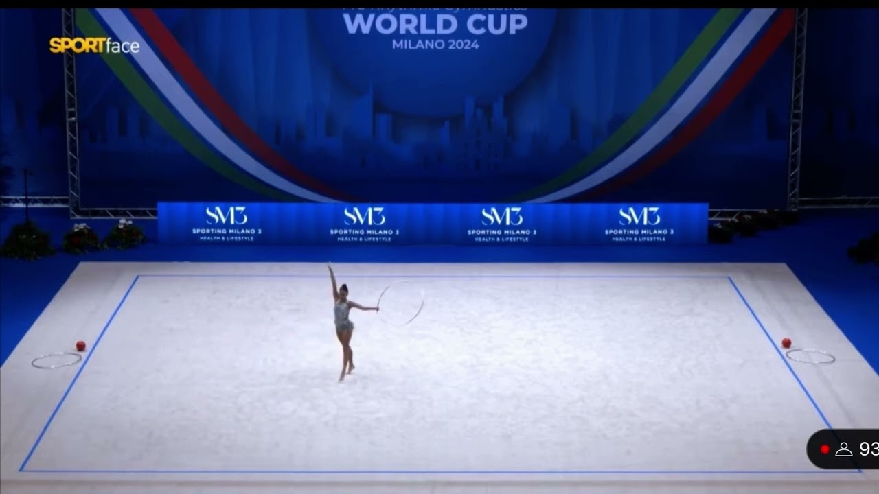 🇨🇴 Luna Henao - aro / hoop (COL) WORLD CUP MILANO 2024