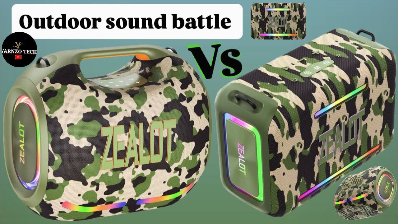 Zealot S95 против Zealot ZE21: битва уличных звуков 🔉
