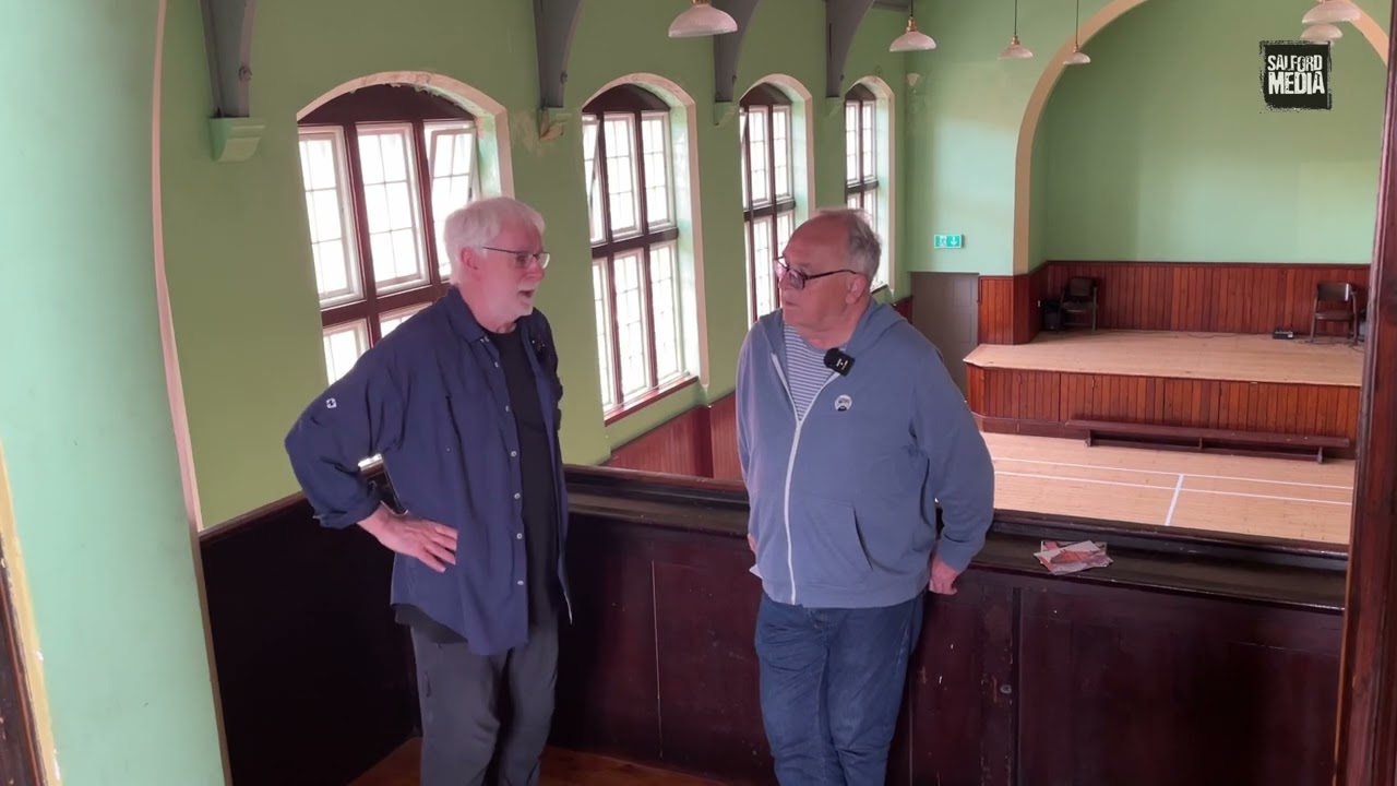 Salford Lads Clubs Les Holmes Speaks To Tony Flynn About The Huge Funding From Historic England