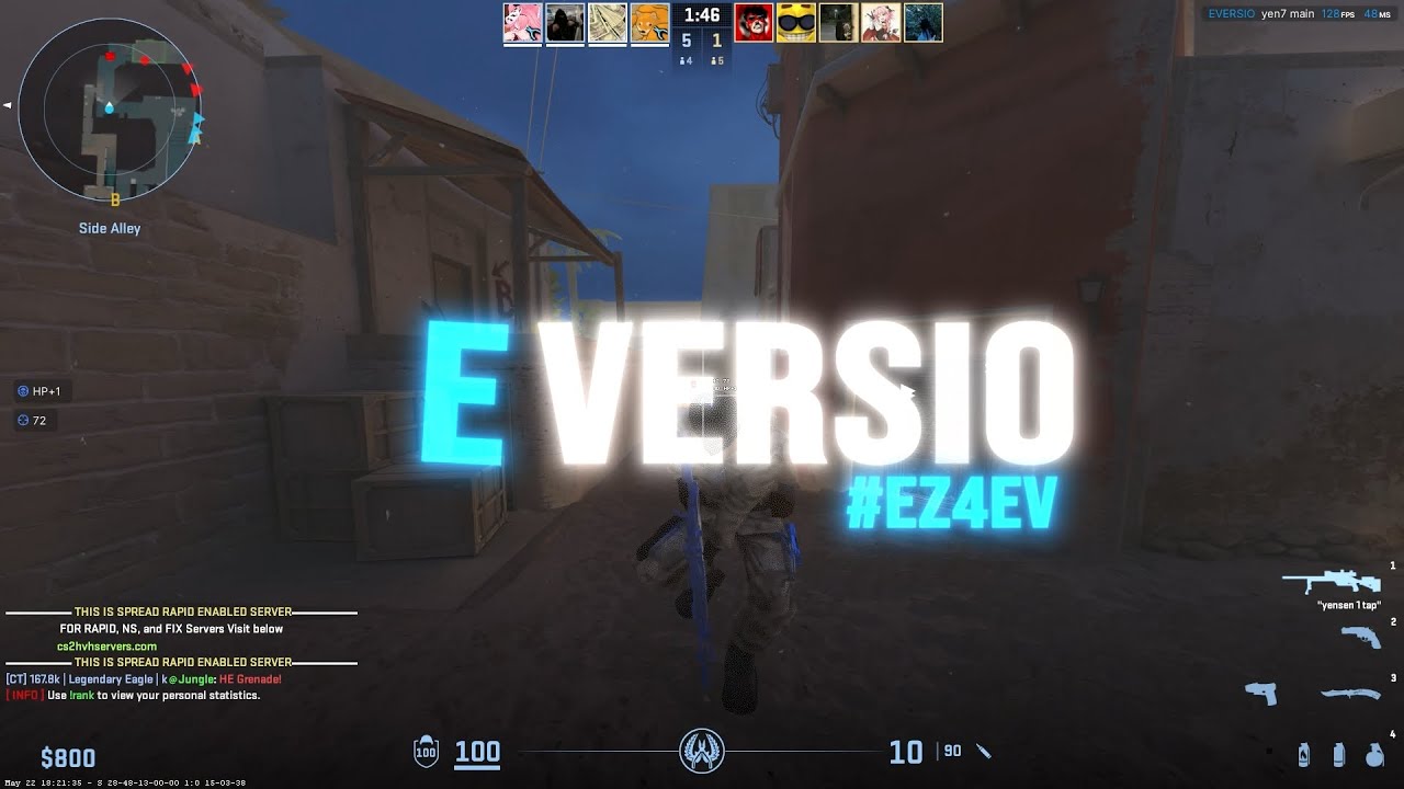 breaking lagcomp in cs2 with eversio.dev
