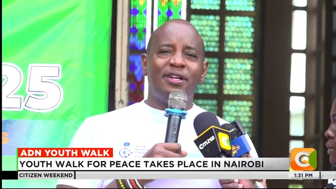 Youth walk for peace takes place in Nairobi