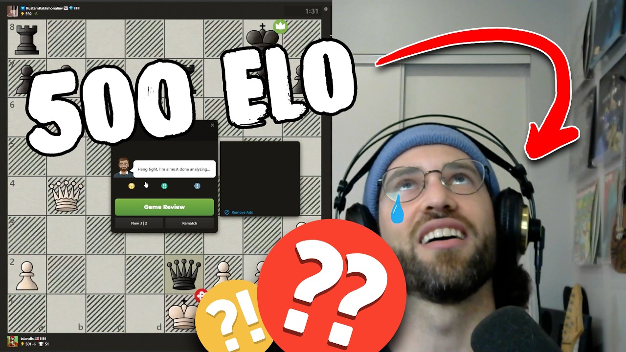 an embarrassing loss (beginner tries blitz)