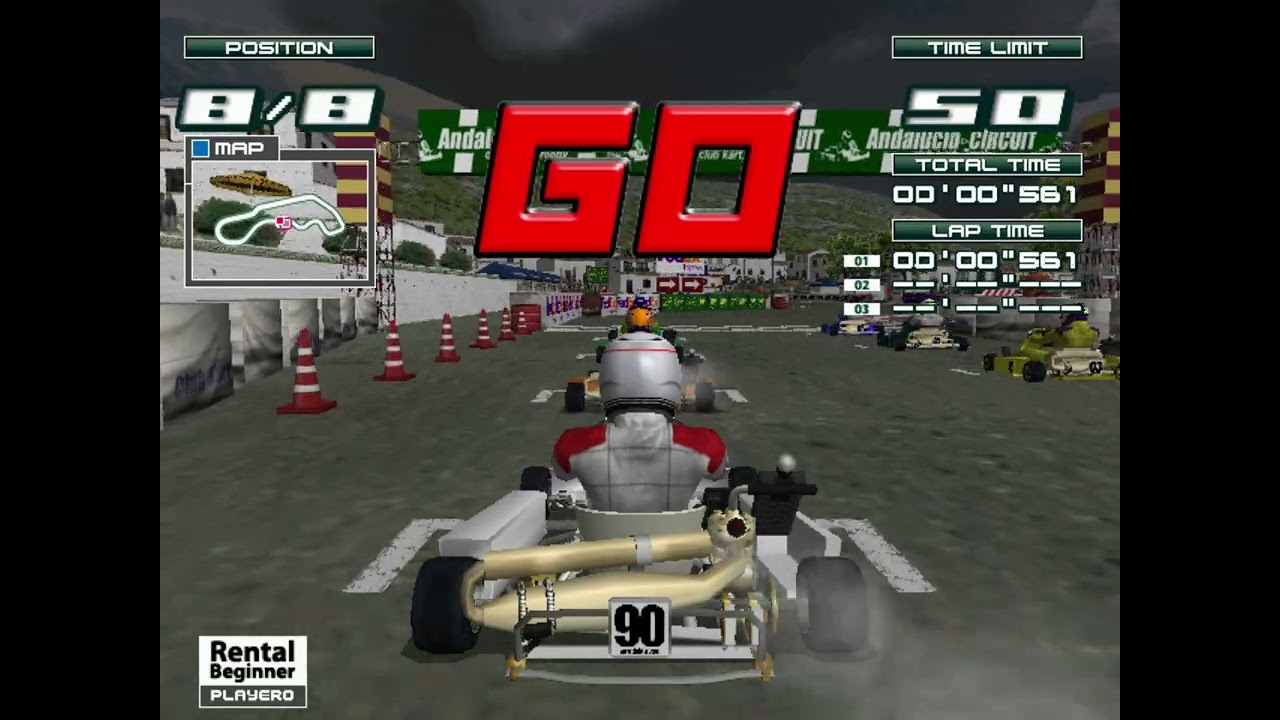 Club Kart: European Session (2001) - Rental Beginner (No-card play)