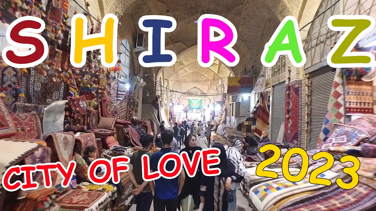 Walking Tour in Zandie complex and grand Bazar Shiraz in Iran