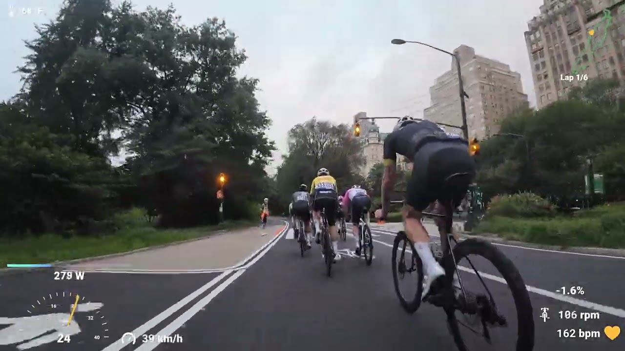 Central Park Bike Race CRCA #8 -Points Race - Sprint Every Lap - B 3/4 Field July 13th 2025 - CRASH