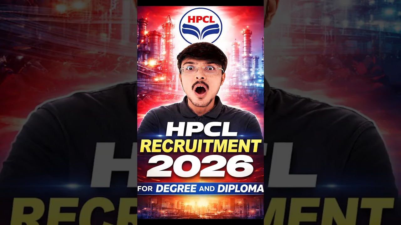 HPCL Recruitment 2026 | Vacancy, Eligibility, Salary | Degree & Diploma Jobs #hpclrecruitment2026